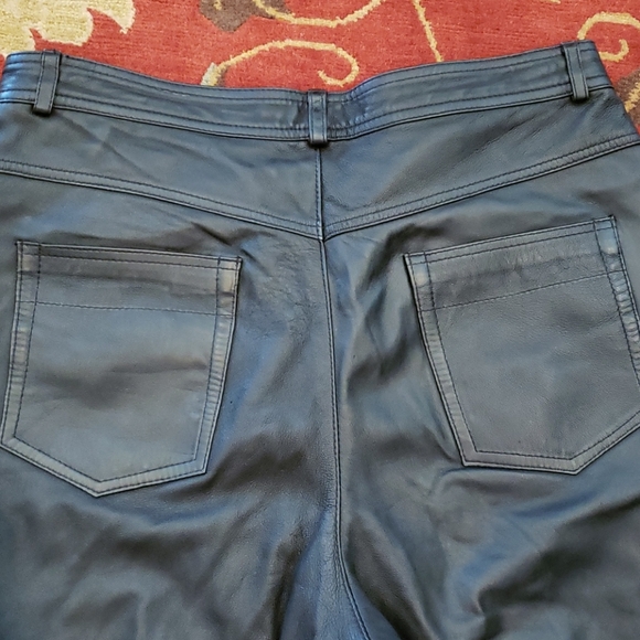 Genuine Leather Pants - Picture 4 of 6